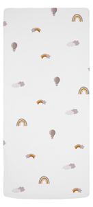 Lenzuolo per bambini in cotone sateen elasticizzato 200x90 cm Balloon Dreaming - Butter Kings