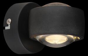 Globo 78290B - Applique LED RANDI LED/7W/230V 3000K nero