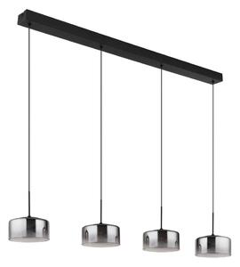Globo 16024-4 - Lampada a sospensione su cavo LED BELINDA LED/24W/230V nero/fumé