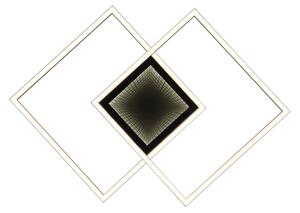 Globo 48468-32 - Plafoniera LED dimmerabile SAUNDERS 32W/230V 42,6x42,6 cm