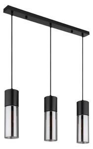 Globo 21000-3HBN - Lampadario a sospensione con cavo ANNIKA 3xE27/25W/230V nero