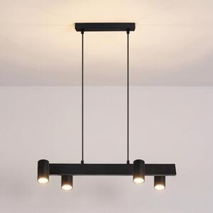 Brilagi - Lampadario a sospensione su cavo SELE 4xGU10/30W/230V nero