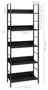 VidaXL Scaffale con ruote 50x35x42 cm bianco Librerie 