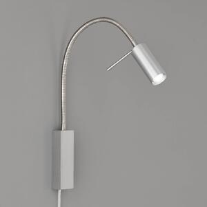 FISCHER & HONSEL Applique LED River braccio flex, metallo liscio