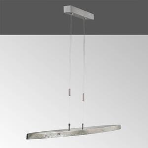 FISCHER & HONSEL LED a sospensione Colmar CCT, nichel, lunga 106 cm