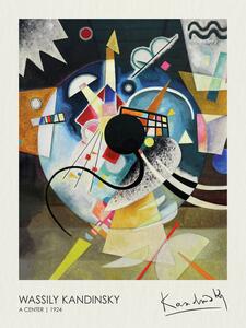 Riproduzione A Center 1924, Wassily Kandinsky