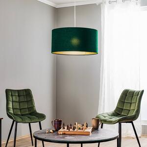 Maco Design Lampada a sospensione Salina, verde/oro, Ø 40 cm