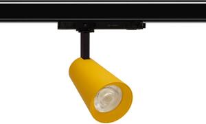 Faro LED 30W Trifase Giallo CRI92 Bianco Variabile 38° - Bridgelux LED Colore Bianco Variabile CCT