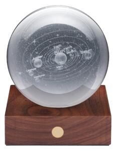 AMBER CRYSTAL LIGHT 3D LASER SOLAR SYSTEM ART. G025SO