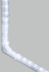Stella luminosa 96 lampadine bianco freddo H 30 cm