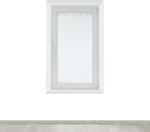 Tendina a vetro semi-filtrante Kita bianco tunnel 60x120 cm