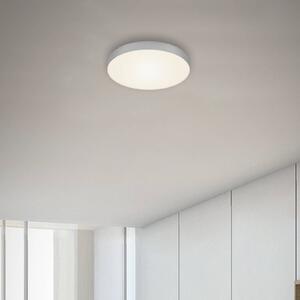 Briloner Plafoniera LED Flame, Ø 21,2 cm, argento