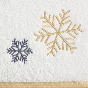 Asciugamano natalizio in cotone con ricamo natalizio Larghezza: 70 cm | Lunghezza: 140 cm