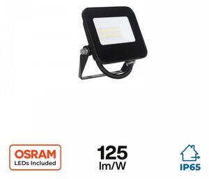 Faro LED 20W IP65, 125lm/W - LED OSRAM Black Colore Bianco Naturale 4.000K