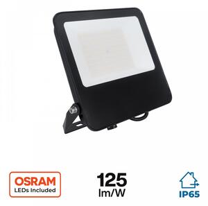 Faro LED 100W IP65, 125lm/W - LED OSRAM Black Colore Bianco Freddo 5.700K
