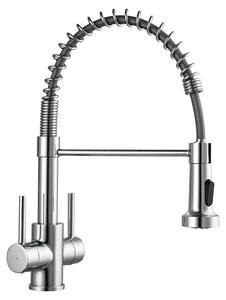 Rubinetto da cucina con doccetta estraibile