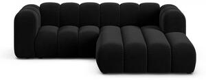 Divano angolare antracite ad angolo destro Lupine - Micadoni Home