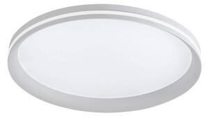 Fabas Luce Plafoniera a LED Isy, dimmerabile, Bianco / Opale, Soggiorno / Sala da pranzo, Metallo, Moderno, Plafoniera LED