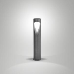 Fabas Luce Lampioncino da giardino Teo, Nero, Alluminio, Moderno, Lampada LED da esterni