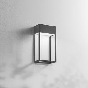 Fabas Luce Applique da esterni a LED Edo, Nero, Alluminio, Moderno, Applique LED da esterni