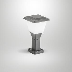 Fabas Luce Lampione da giardino Lena, dimmerabile, Nero, Alluminio, Moderno, Lampada da esterni