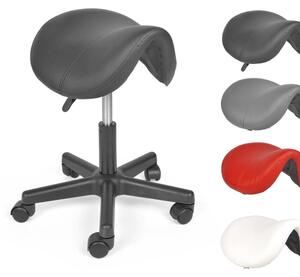 Sgabello ergonomico con ruote e altezza regolabile