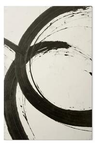 Black Loop - Linee curve dinamiche su uno sfondo chiaro