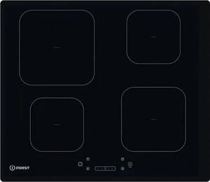Indesit Piano Cottura Induzione 4 Fuochi Larghezza 59 cm in Vetroceramica colore Nero - IS 35Q60 NE