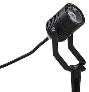 Faretto LED per esterni Maris con picchetto a terra, IP65, nero