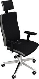 Sedia girevole da ufficio Premium 1 VSDP1, altezza 116–133 cm, larghezza seduta 50 cm