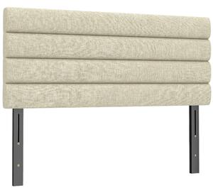 HOMCOM Testiera Letto Imbottita in Lino, Altezza Regolabile 3 Livelli da Fissare a Parete, 140x10x106-126 cm, Beige | Aosom Italy