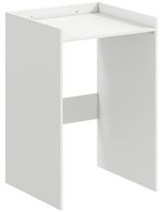 HOMCOM Mobile per lavatrice con ripiano aperto, Armadio a nicchia da bagno per piccoli spazi, 64x60x97,5 cm, Bianco | Aosom Italy