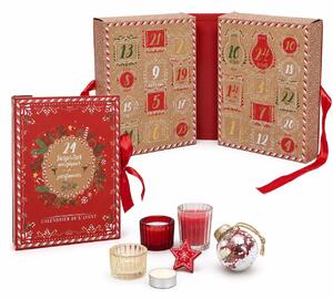Calendario dell'Avvento natalizio con 24 sorprese – candele e decorazioni natalizie – calendario dell'Avvento per adulti – regalo di Natale per donne