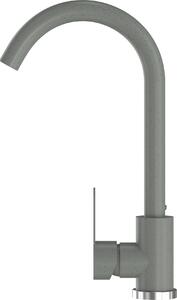 Granitan | PRESTIGE - Miscelatore da cucina - Orientabile a 360° - Grigio - Carica in Vetroceramica
