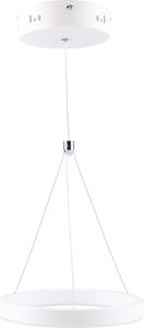 Lampada a sospensione LED FOKKO bianca 9W, bianco neutro 600 lm, acrilico, dimensioni: 80x20x20 cm, IP20, Polux