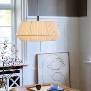 Nordlux Sospensione Dicte, legata a mano, Ø 53 cm, ambra