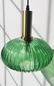 Lampada Da Soffitto Pensile Di Vetro Verde APP465-1CP