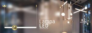 Lampada Da Soffitto Pensile LED Bianco Oro APP478-CP