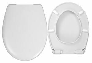 Sedile WC Ramm compatibile con Geberit Allia Paris Slim, chiusura ammortizzata, Duroplast