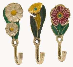 Set di 3 ganci da parete fatti a mano Posy