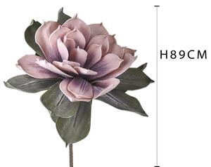Fiori Foam Grande Artificiale Altezza 89 cm Rosa