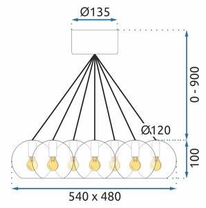 Lampada APP561-13CP