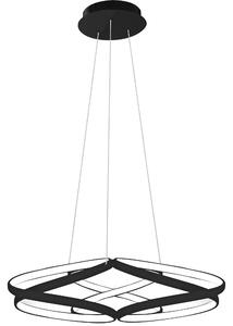 Lampada LED APP793-CP BLACK FLAT