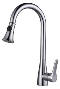 Rubinetto da cucina girevole a 360 gradi per acqua calda e fredda