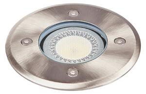 Lampade da esterno Lindby, Insa, dimmerabile, Metallizzato, Terrazza, Acciaio inossidabile, Moderno
