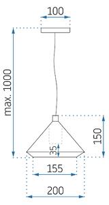 Lampada APP1004-1CP