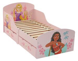Principesse Disney Lettino con cassettoni in legno