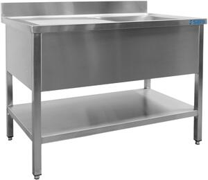 Mobile lavabo Saro con 1 vasca, lato destro - profondità 700 mm, 2000 mm