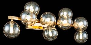 Maytoni Dallas applique con 9 sfere di vetro, oro