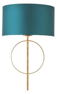 Endon 95218 - Applique da parete 1xE27/10W/230V blu/ottone